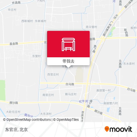 东官庄地图