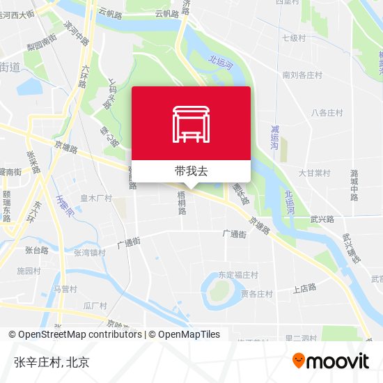 张辛庄村地图