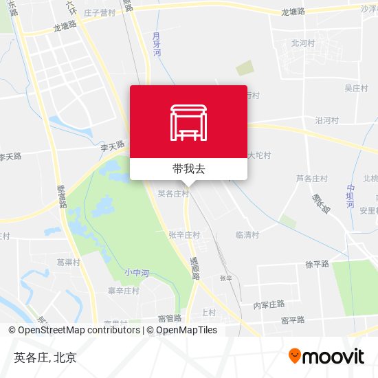 英各庄地图