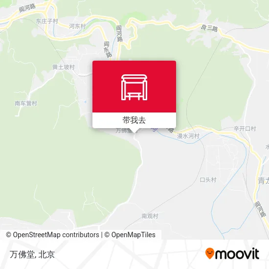 万佛堂地图