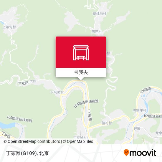 丁家滩(G109)地图