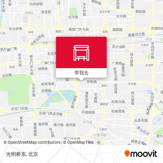 光明桥东地图