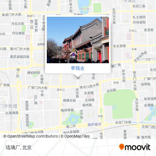 琉璃厂地图