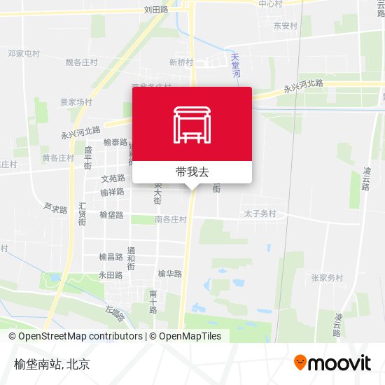 榆垡南站地图