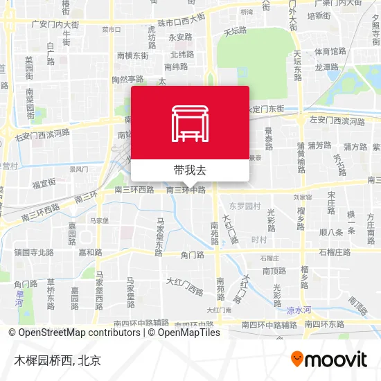 木樨园桥西地图