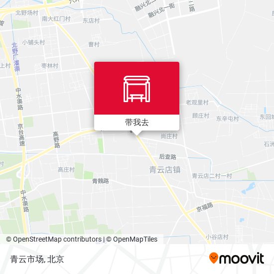 青云市场地图