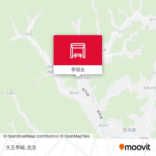 大王早峪地图