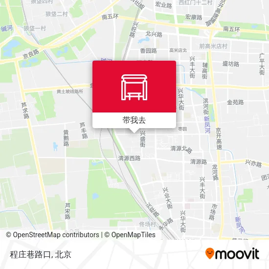 程庄巷路口地图