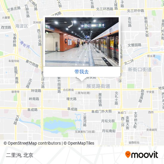二里沟地图