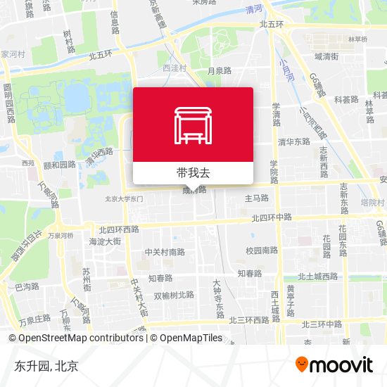 东升园地图