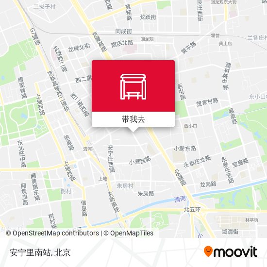 安宁里南站地图