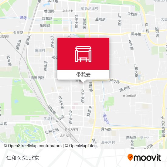 仁和医院地图