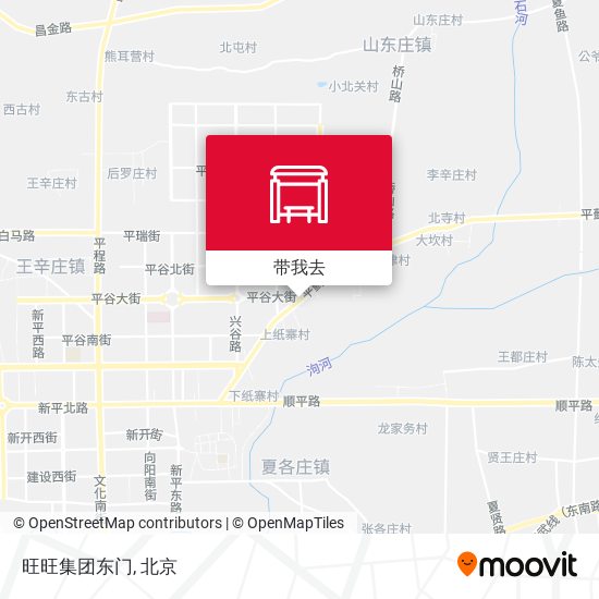 旺旺集团东门地图
