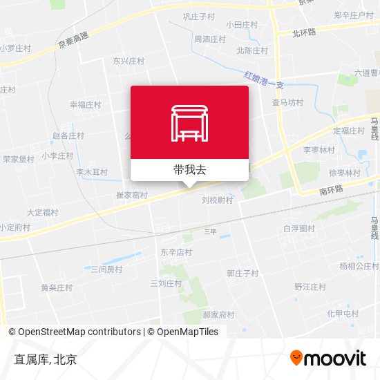 直属库地图