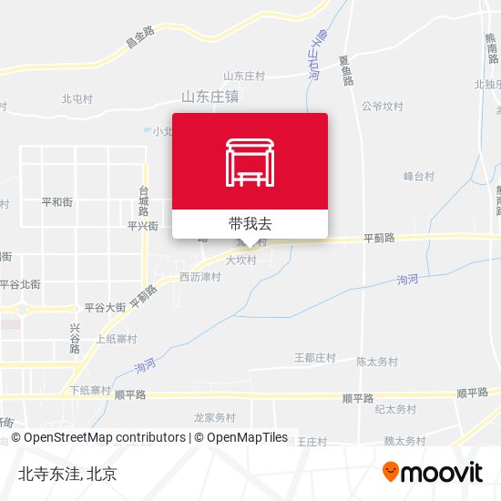 北寺东洼地图