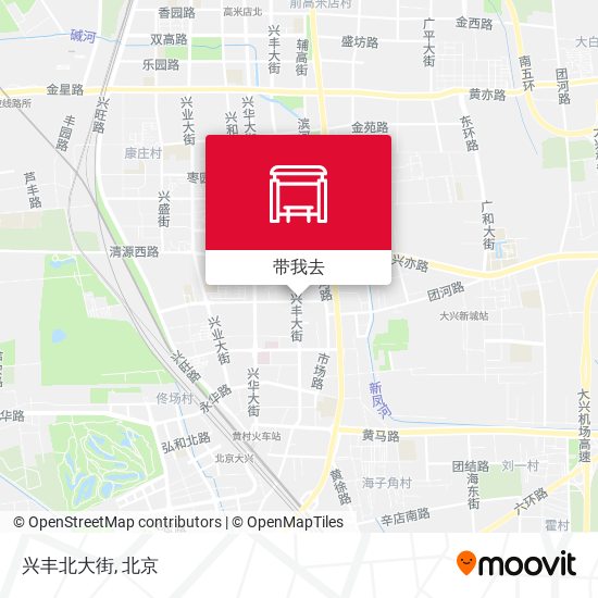 兴丰北大街地图