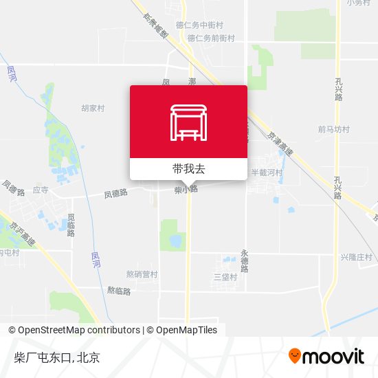 柴厂屯东口地图