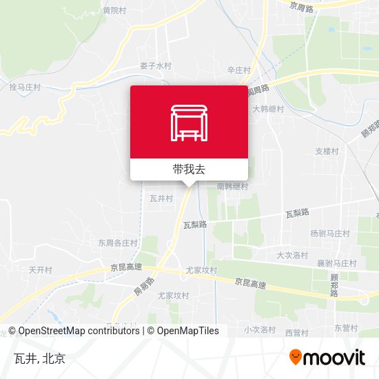 瓦井地图