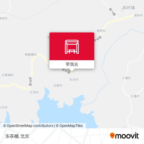 东茶棚地图