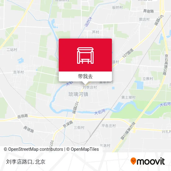 刘李店路口地图