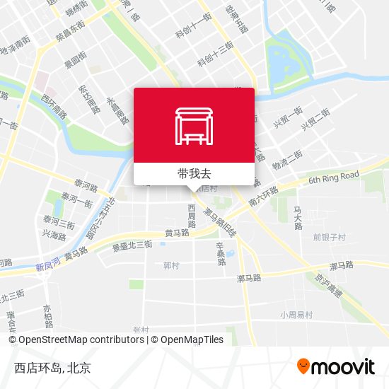 西店环岛地图