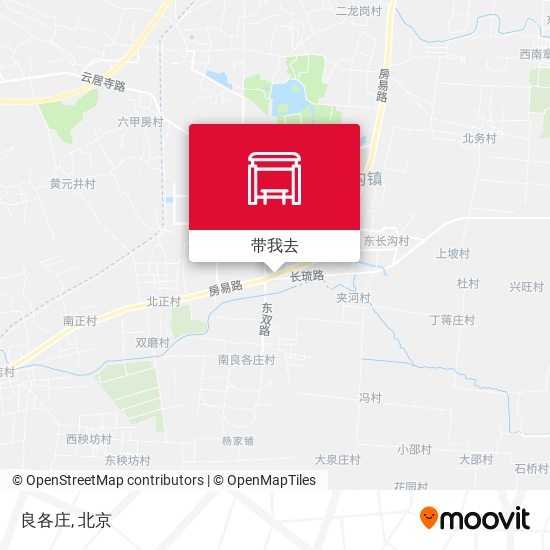 良各庄地图