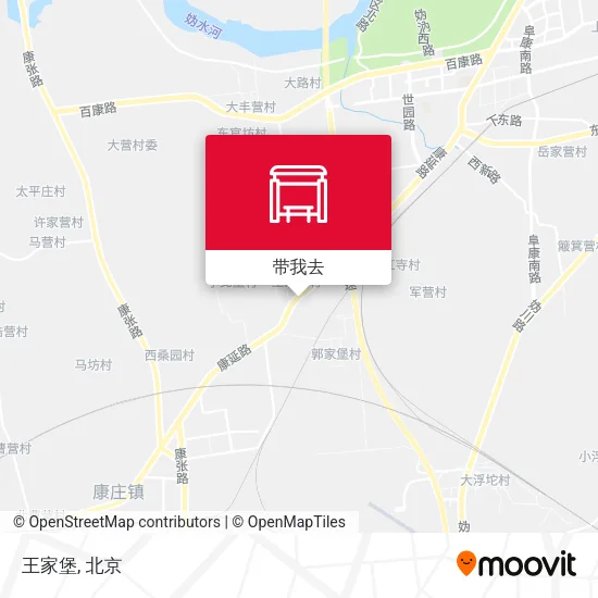 王家堡地图