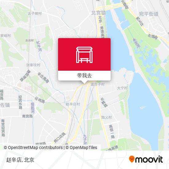 赵辛店地图