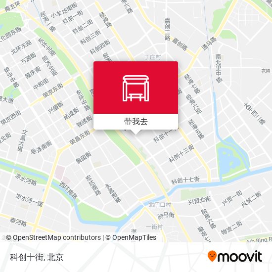 科创十街地图