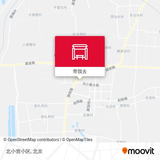 北小营小区地图