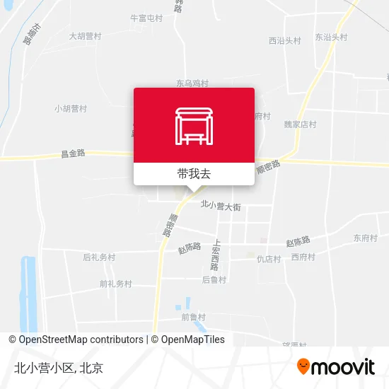 北小营小区地图