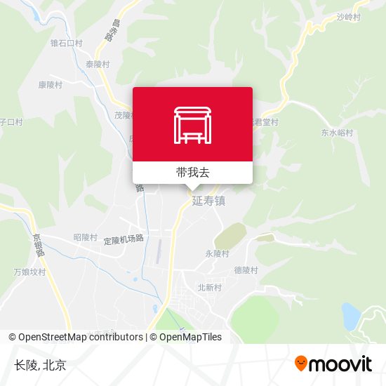 长陵地图