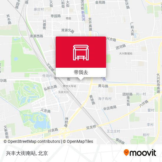 兴丰大街南站地图