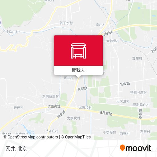 瓦井地图