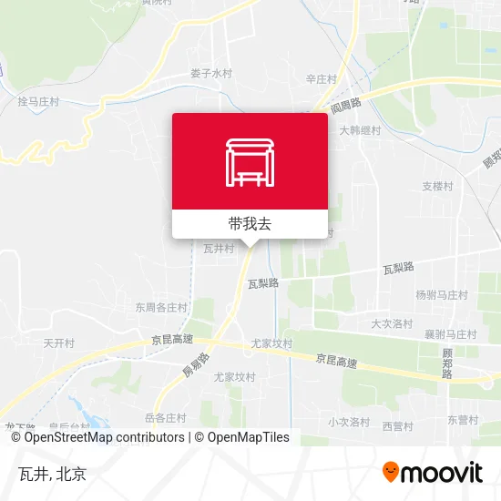 瓦井地图