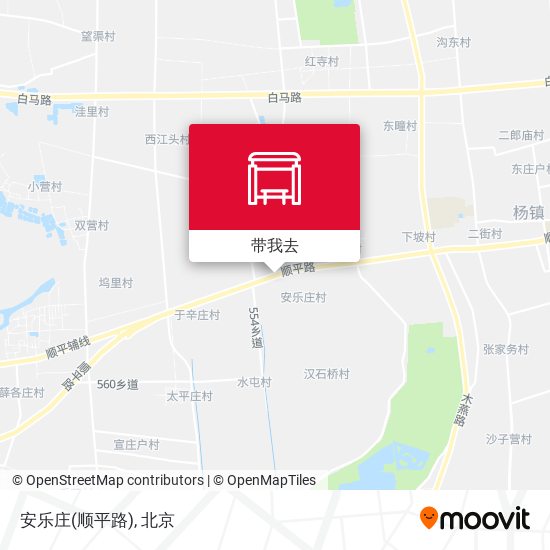 安乐庄(顺平路)地图