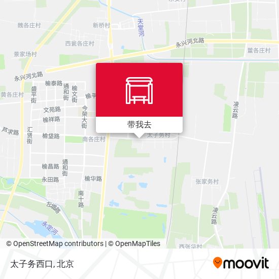 太子务西口地图