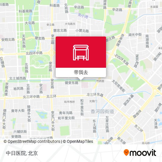 中日医院地图