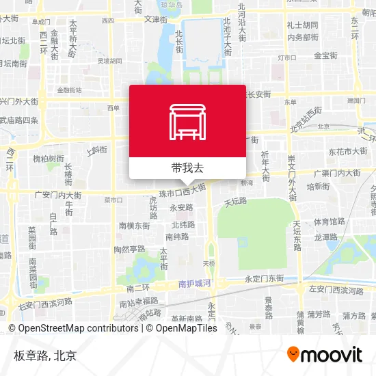 板章路地图