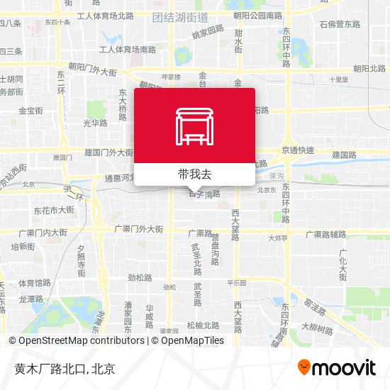 黄木厂路北口地图