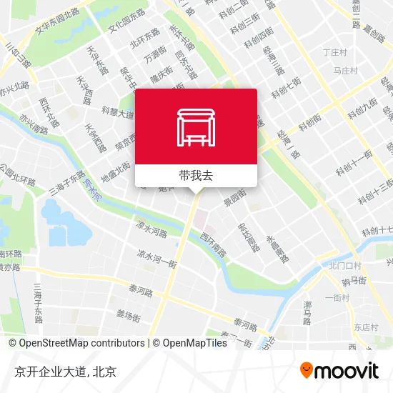 京开企业大道地图