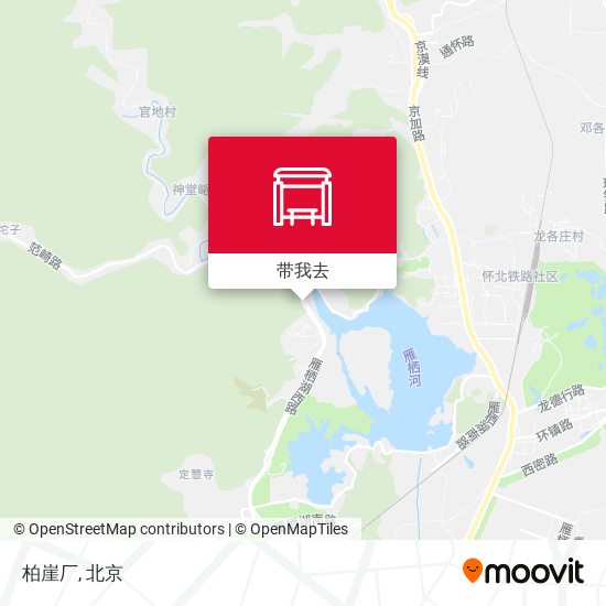 柏崖厂地图