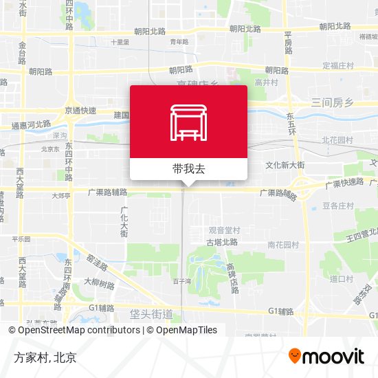 方家村地图