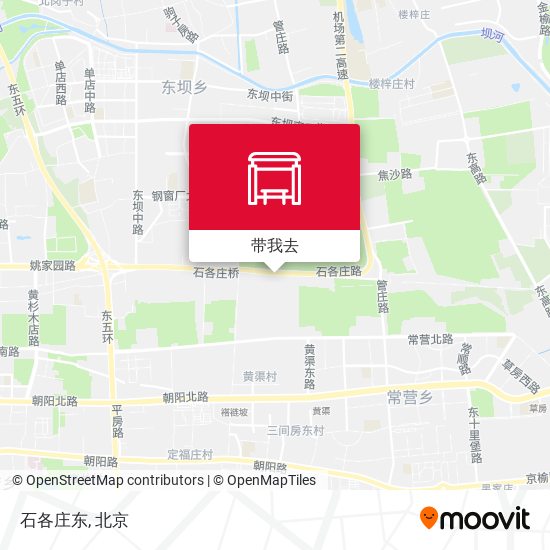 石各庄东地图