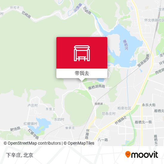 下辛庄地图