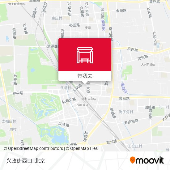 兴政街西口地图
