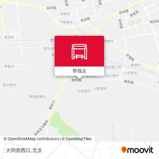 大同营西口地图