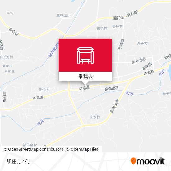 胡庄地图