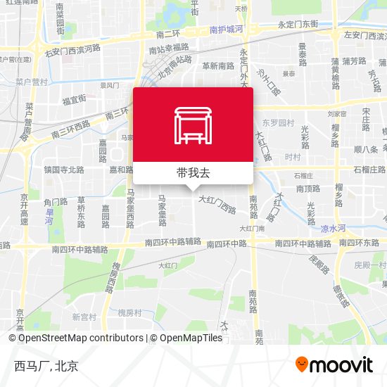西马厂地图