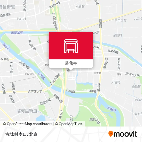 古城村南口地图